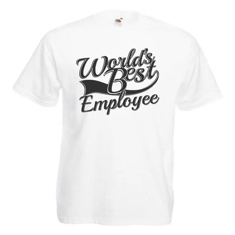 

World s Best Employee Gift Adults Mens T Shirt 12 Colours Size S 3XL