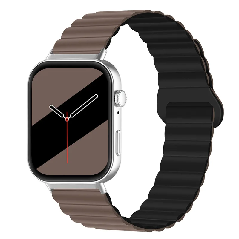 Pulseira magnética Loop para Huawei Watch, pulseira de silicone, pulseira, Redplacement Correa Watchband, Fit3 Acessórios