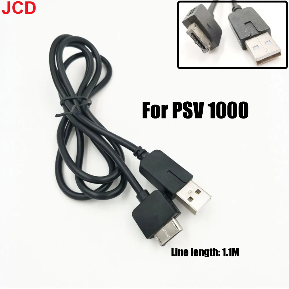 

JCD 1pcs USB Transfer Data Sync Charger Cable Charging Cord Line For Psv1000 PS Vita PSV 1000 Power Adapter Wire