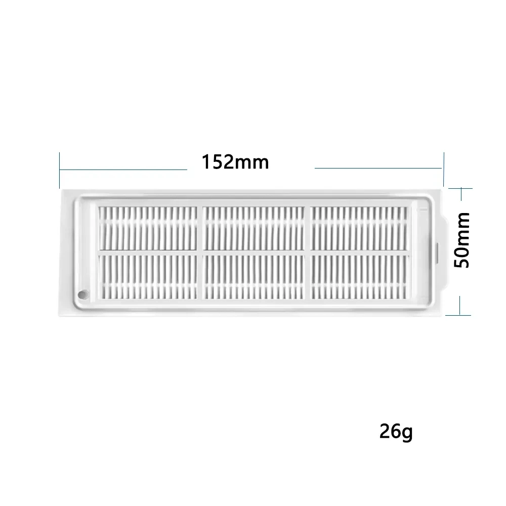 For XiaoMi Mijia STYTJ02YM Conga 3490 Viomi V2 Pro V-RVCLM21B V3 XMSTJQR2S Proscenic M6 Pro MGTEC TWINBOTH S9 HEPA Filter Parts