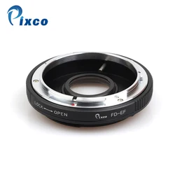 Pixco EMF AF Confirm PRO Lens Mount Adapter - Canon FD & FL 35mm SLR Lens to Canon EF Mount EOS 6D Mark II, 7D Mark II 5D4