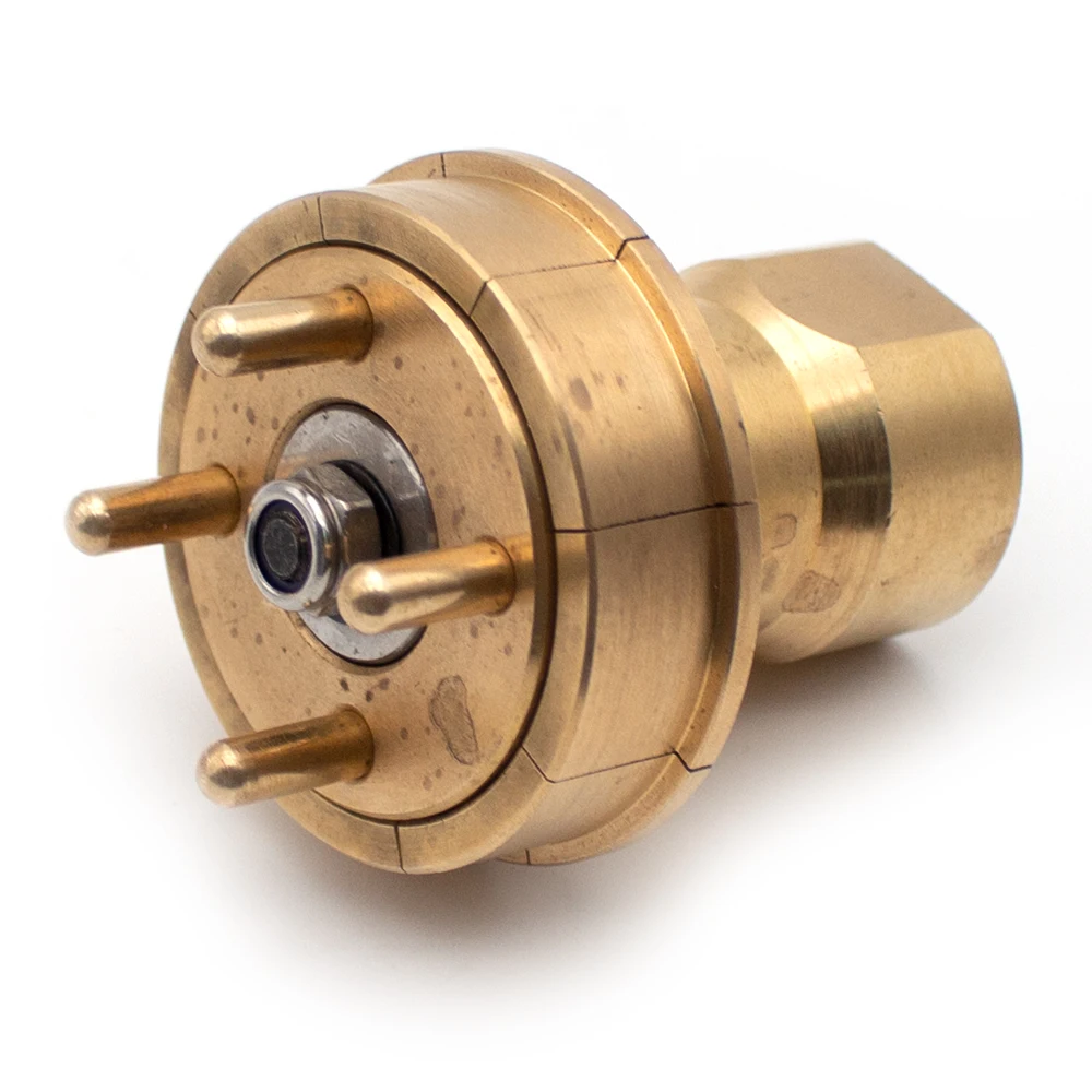 ユニバーサル銅クラスプ,直径16mm, 50〜69mm,ジュエリー製造用,サポートホルダー,スレッド