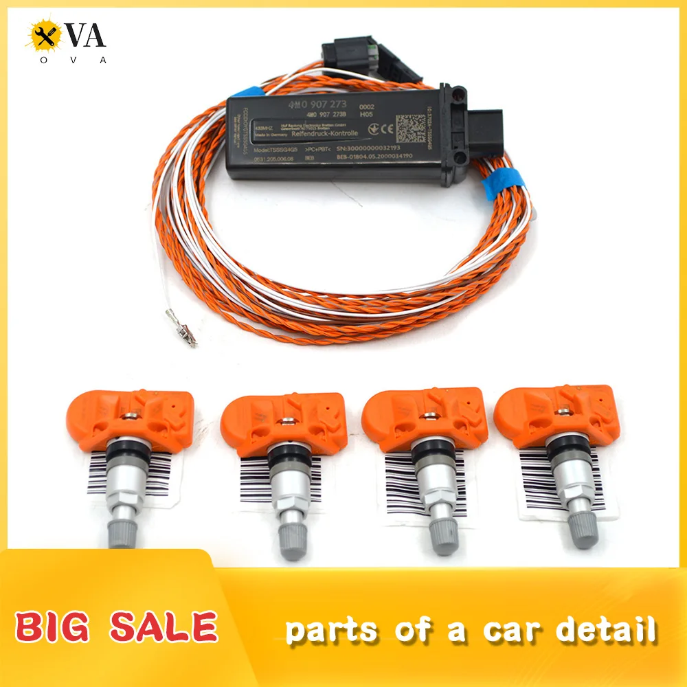 

The new tire pressure monitoring system is used for Audi A4 B9 A5 B9 Q5 Q7 4M A3 8V new TT 5Q0 907 275F 4M0 907 273