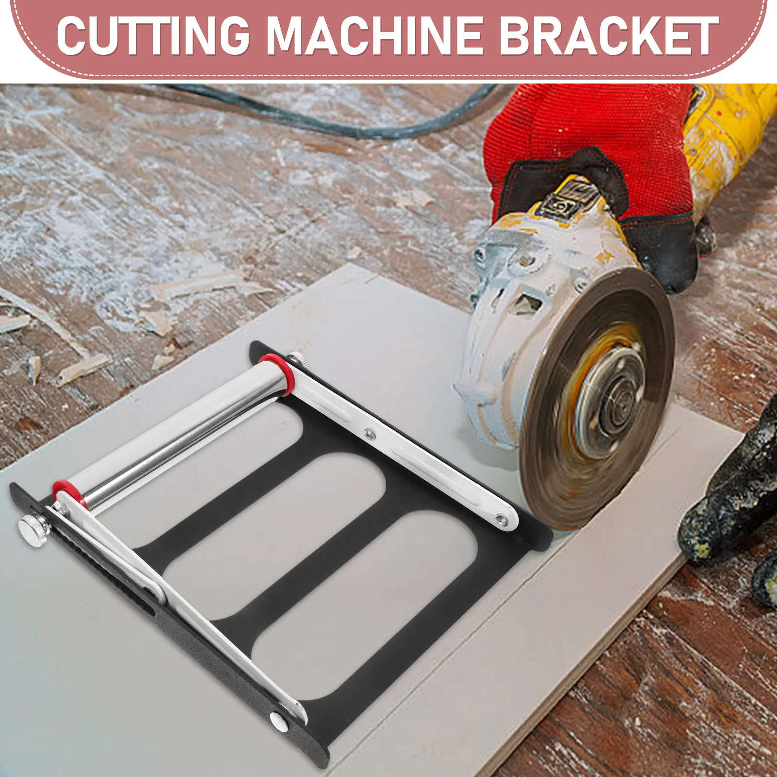 Cutting Machine Support Stand Adjustable Stainless Steel Anti Slip Metal Material Stand for Cutter Extra Support Bracket Cutters