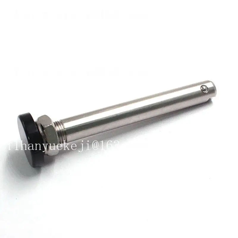 12/12.7mm Chrome-Plated Steel Quick-Release Wheelchair Axle, Durable Rear Wheel Replacement Pin for Manual Wheelchair