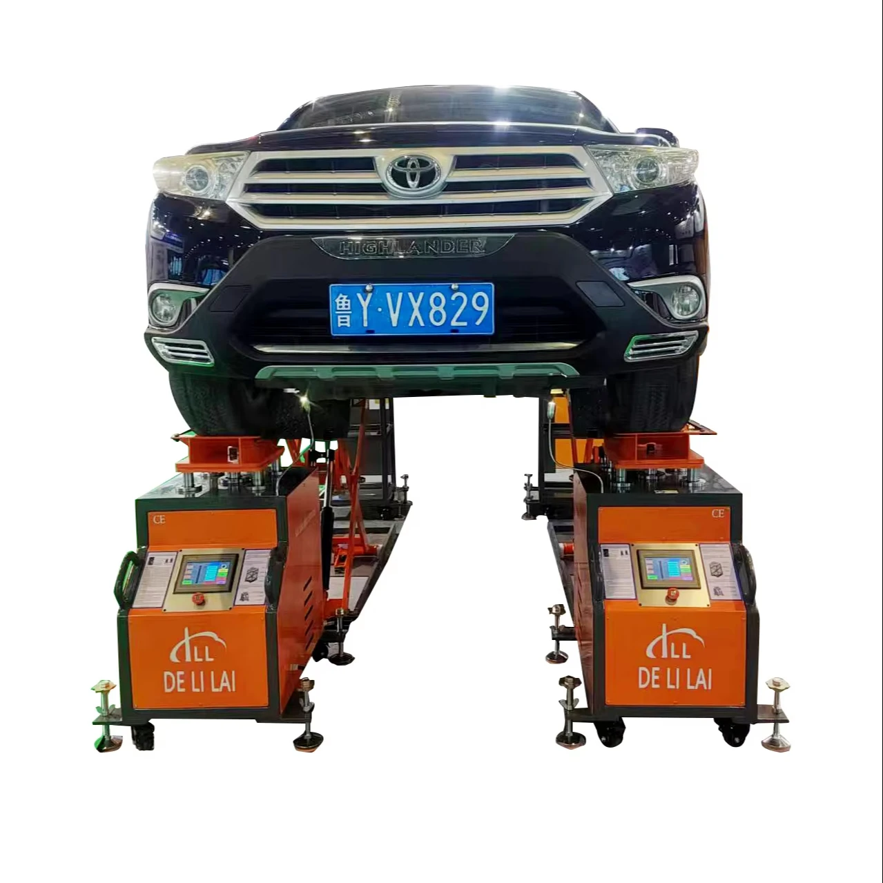 Hot Sale Chassis Road Simulator/car Chassis Inspection Equipment/Car Shaker Rotation Tyres