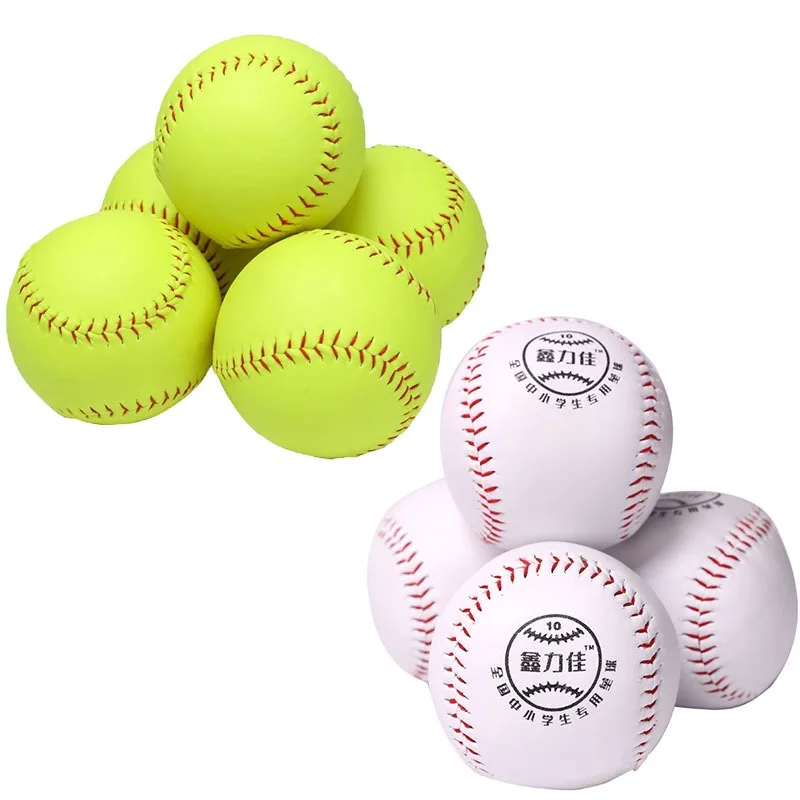 12 Inch Softball Hard Softball Outdoor Sports Adult Slow Softball High Official Size Training Ball For Child BaseBall Soft Ball