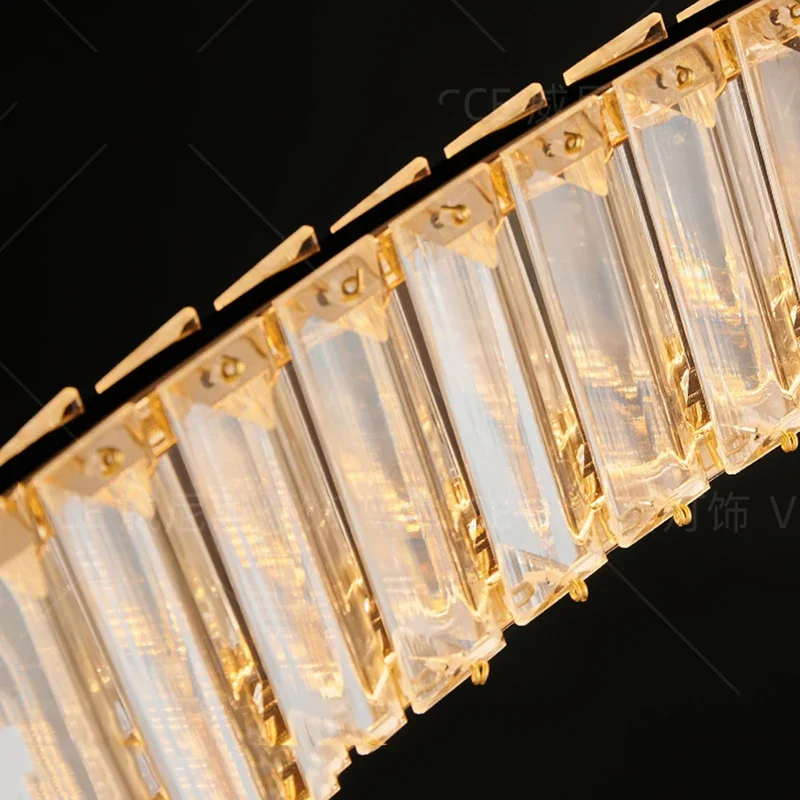 

home decorationPendant lights, luxury crystal living room chandelier, dining room Pendant lamp, ceiling light, indoor lighting
