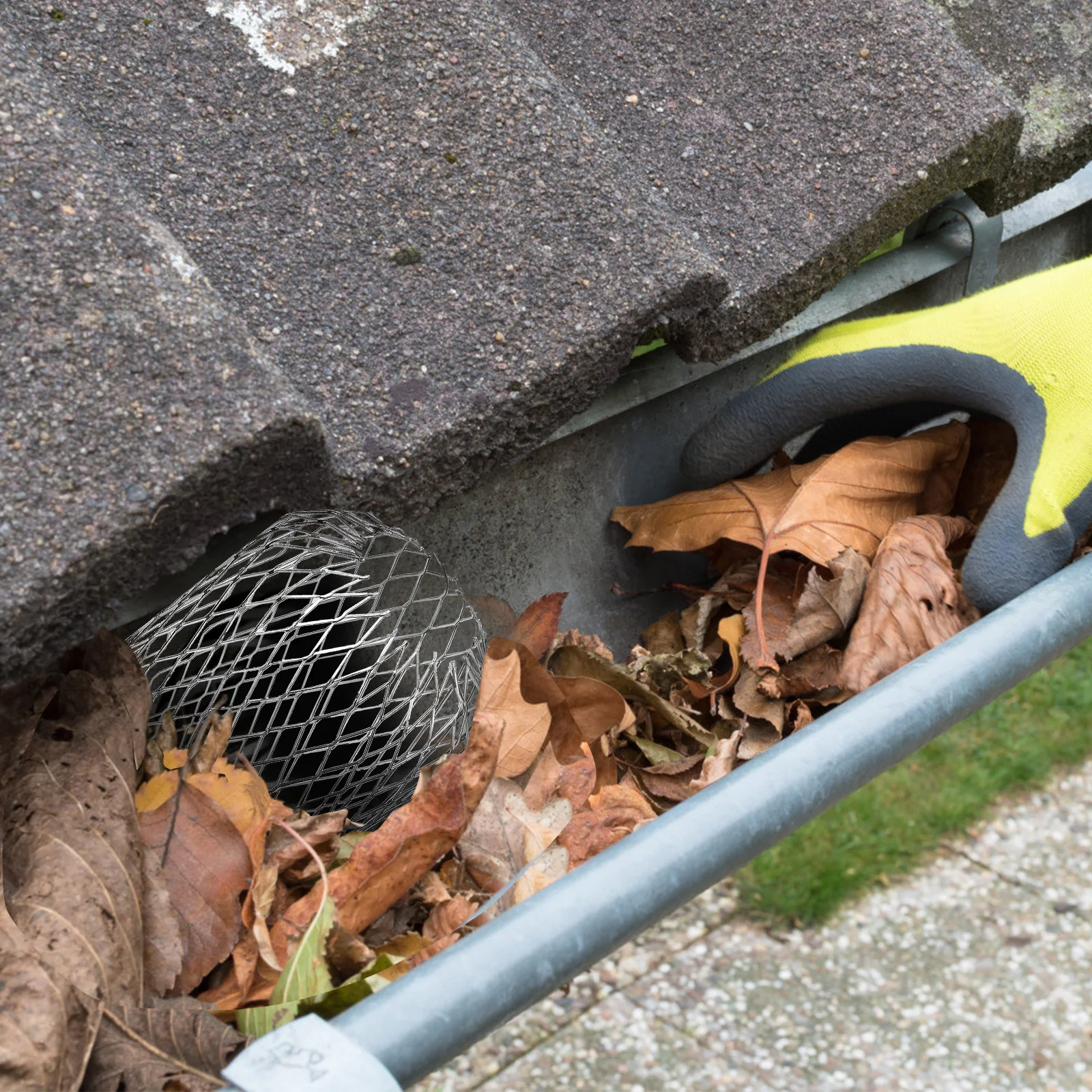 

6 шт., сетчатый фильтр для желобов, защита для листьев, расширяемый фильтр для водосточной трубы, предотвращающий засорение листьев, мусора, уличная крыша