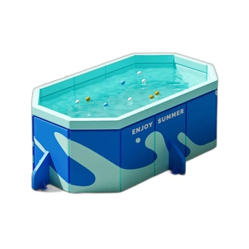 

Swimming Pool Children's Household Non-inflatable Pool Foldable Outdoor Large Stand Play Pool Family Baby Swimming