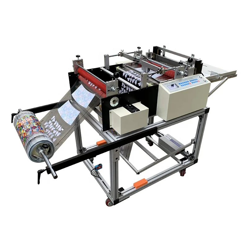 Electric Eye Positioning Self-adhesive Paper Cutting Machine Automatic Thermal Transfer Film Cutting Machine