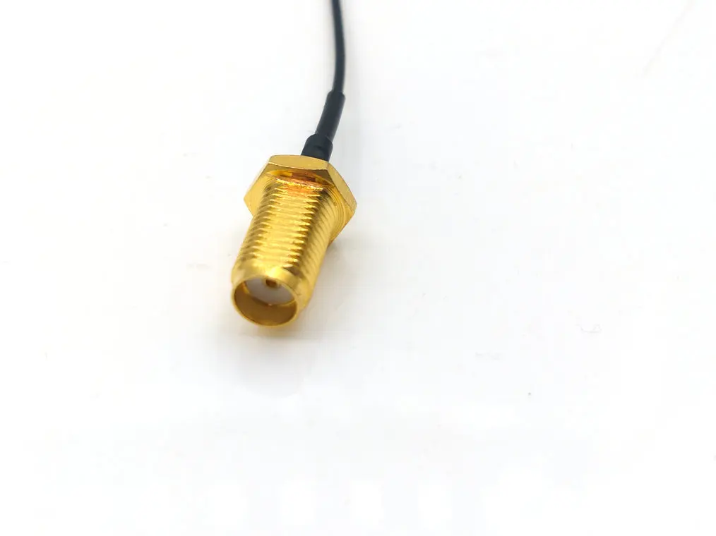 20pcs SMA female nut bulkhead to IPX U.FL female 1.13 cable pigtail