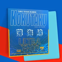 KOKUTAKU Ultradünner Tischtennisschwamm BLütenkirsche Zufällige Farbe 0,5/0,4/0,6/0,8/1,0/1,2/2,1 mm japanischer Schwamm Ping-Pong-Akc