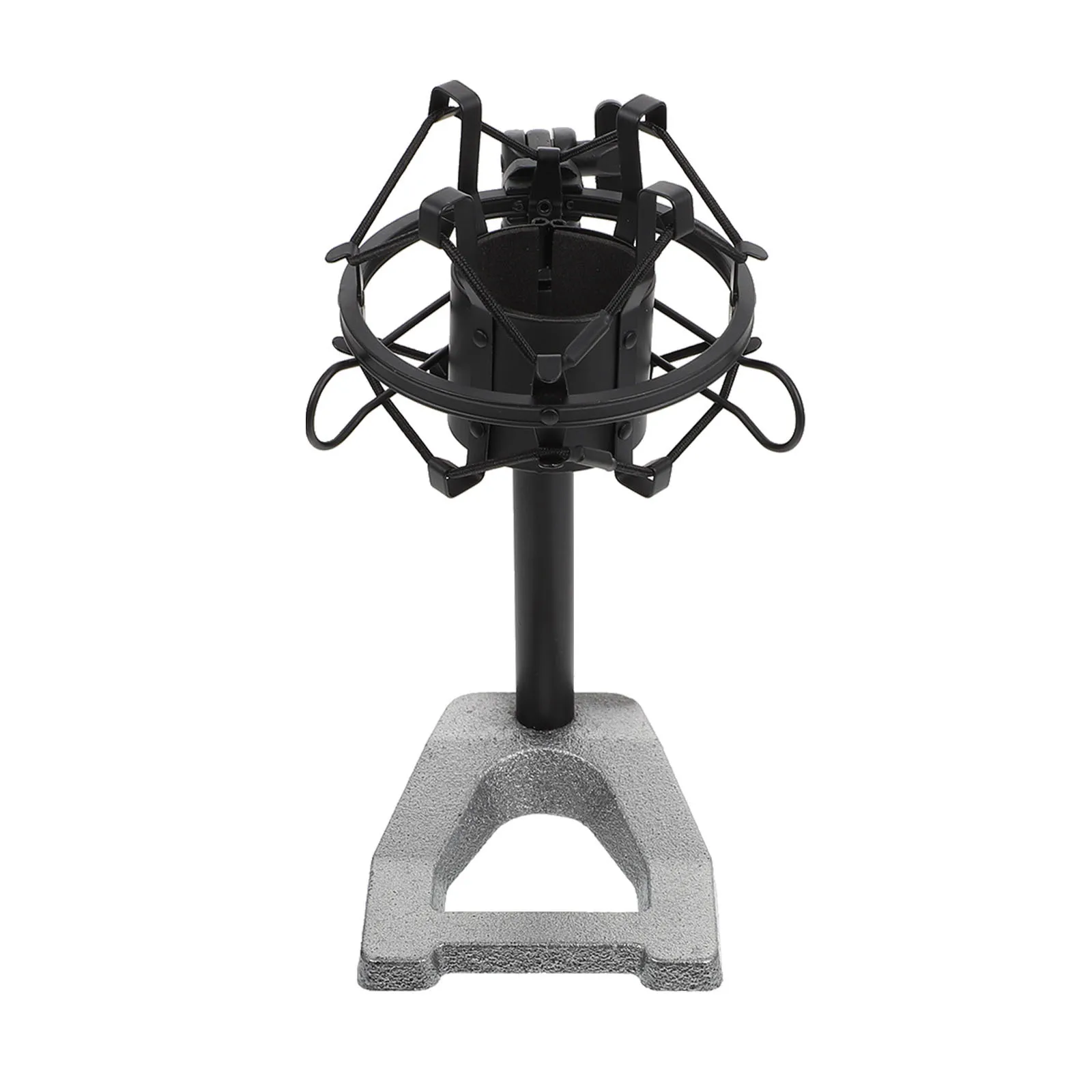 

1Pcs Metal Anti Vibration Stand Adjustable Boom Arm Desktop Microphone Support Black Desktop Microphone Stand Mic Mount