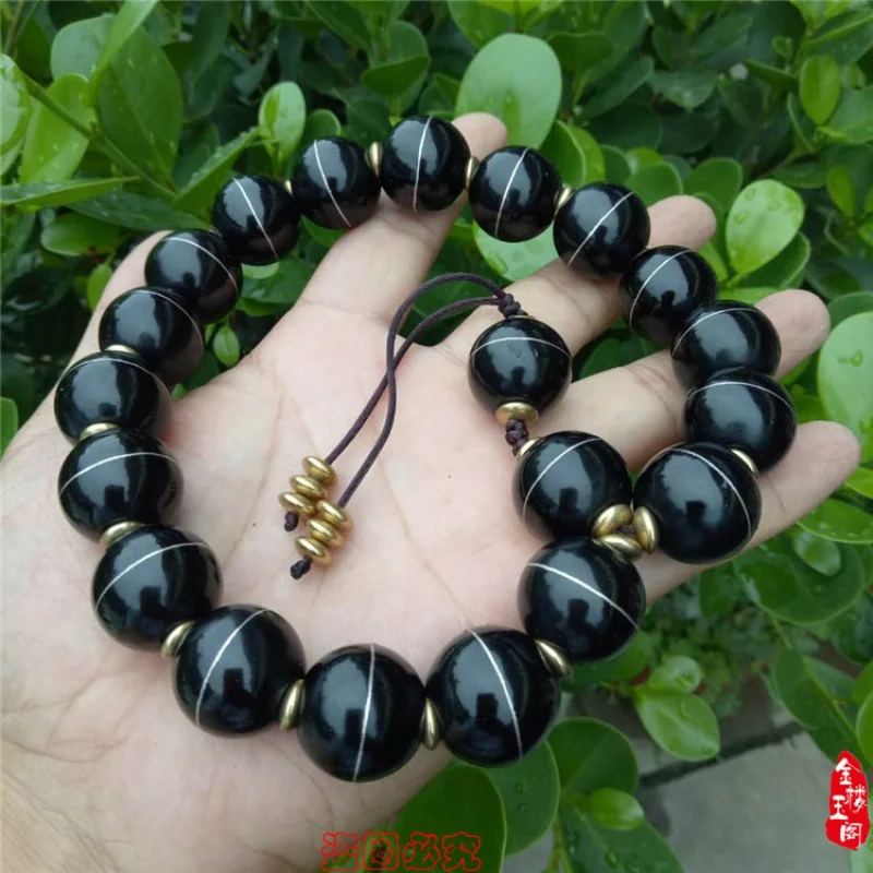 Factory Wholesale Exquisite Filigree Handheld First Line Agate Bracelet Prayer Beads Jewelry