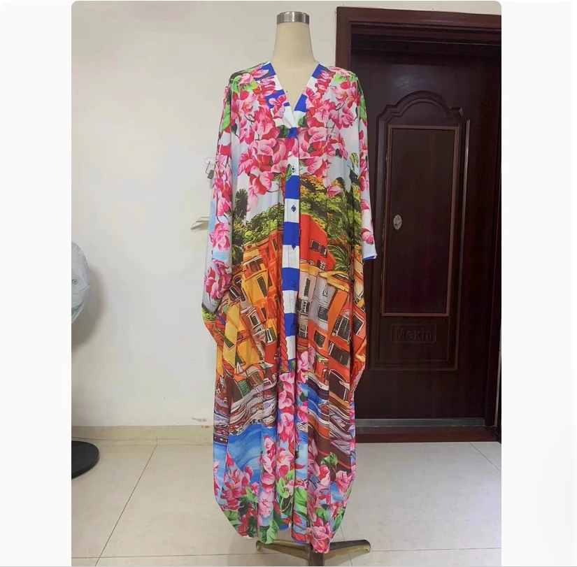 

Свободный крой в европейском стиле, утягивающая рубашка с рукавами «летучая мышь», длинная юбка, элегантное темпераментное дорожное платье для светской львицы