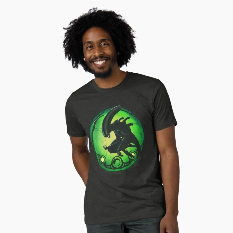 

The Perfect Organism Horror movie Alien Sic-Fi Gift T-Shirt Weyland Xenomorphe Graphic clothes Large size tops 100% cotton Tee