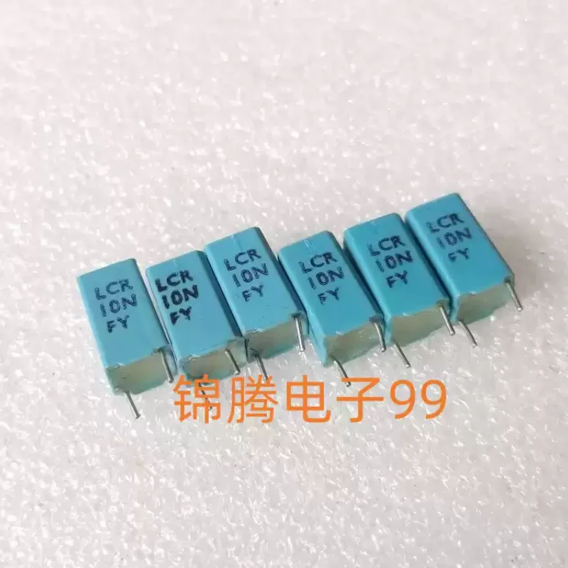 5-30pcs imported British LCR 0.01uf 63v 10nf high-precision diagonal foot audio fever coupling capacitor