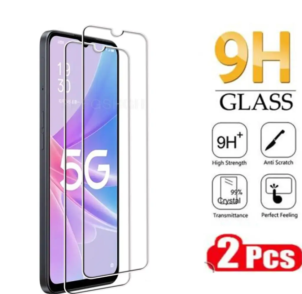 

Оригинальное защитное закаленное стекло для OPPO A78 5G A58 A58x 5G CPH2483 CPH2495 6,56 "Защитная пленка для экрана