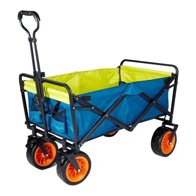 Garden Camping Foldable Trolley Utility Wagon Portable Trolley Cart for Beach outdoor Camping Trolley