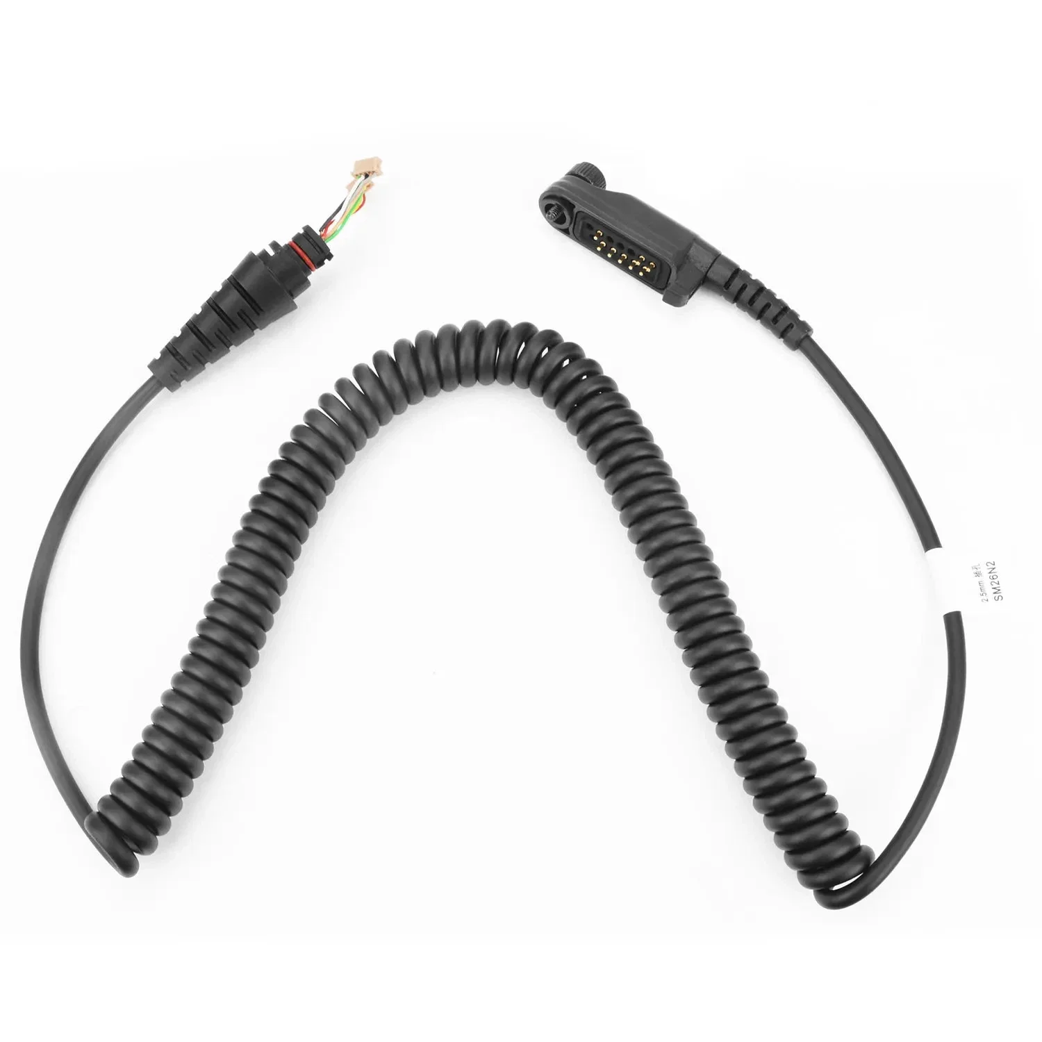 

Speaker Mic Replace Coiled Cable for Hytera SM26N2 Remote Microphone Speaker Walkie Talkie Supermarket Walkie Talkie Supermarket
