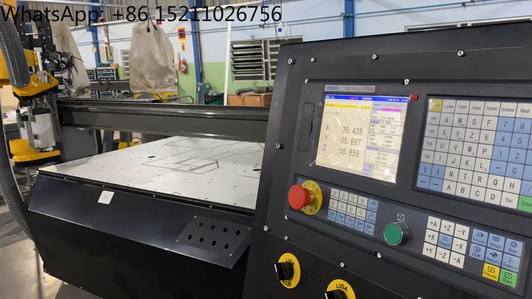 NEWKer CNC Controller NEW990MDCb 3 Axis Milling Machine Controller Applied for Cnc Milling Machine Case with ATC