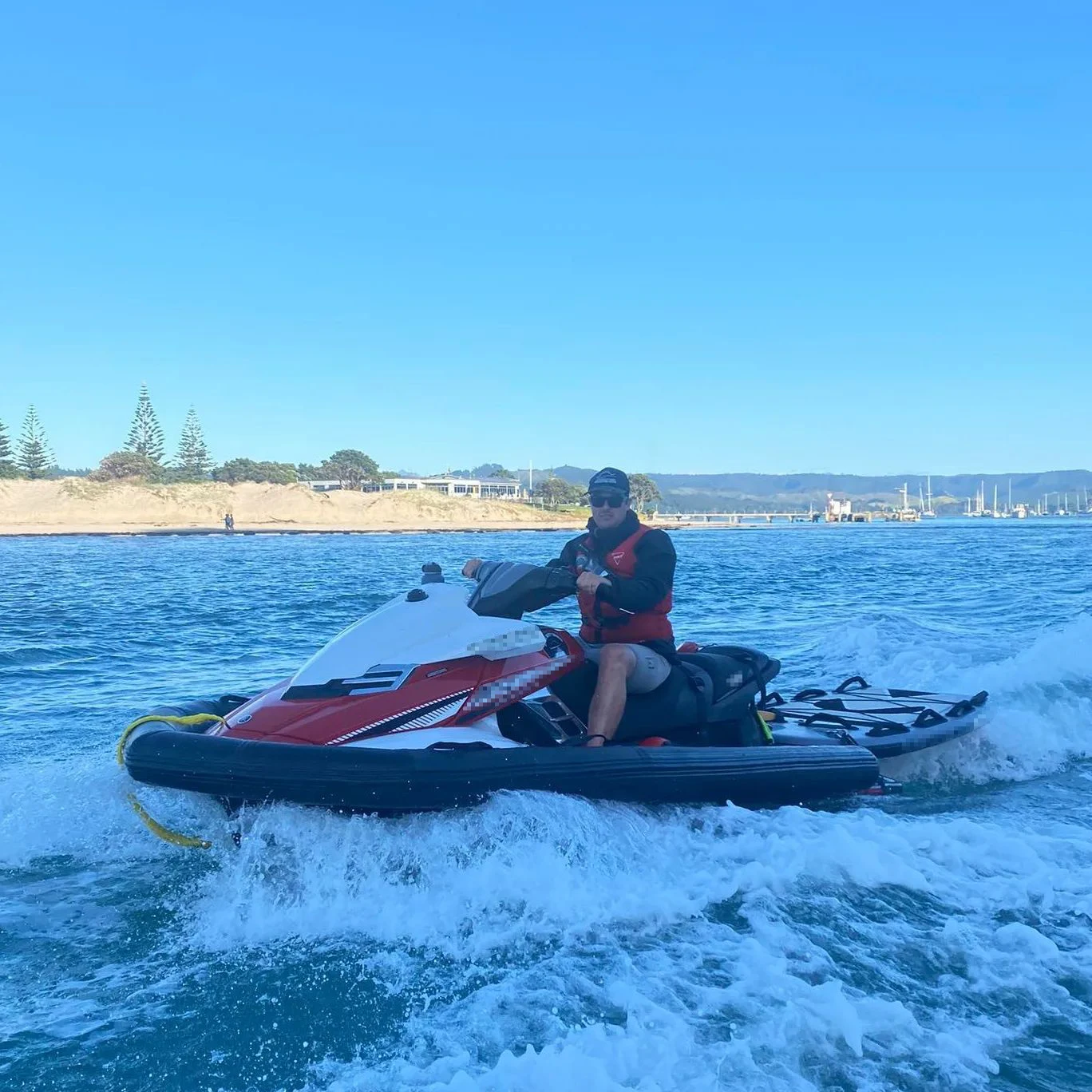 

Inflatable jet ski rib for motorboat PVC inflatable fender anti-collision protection airbag