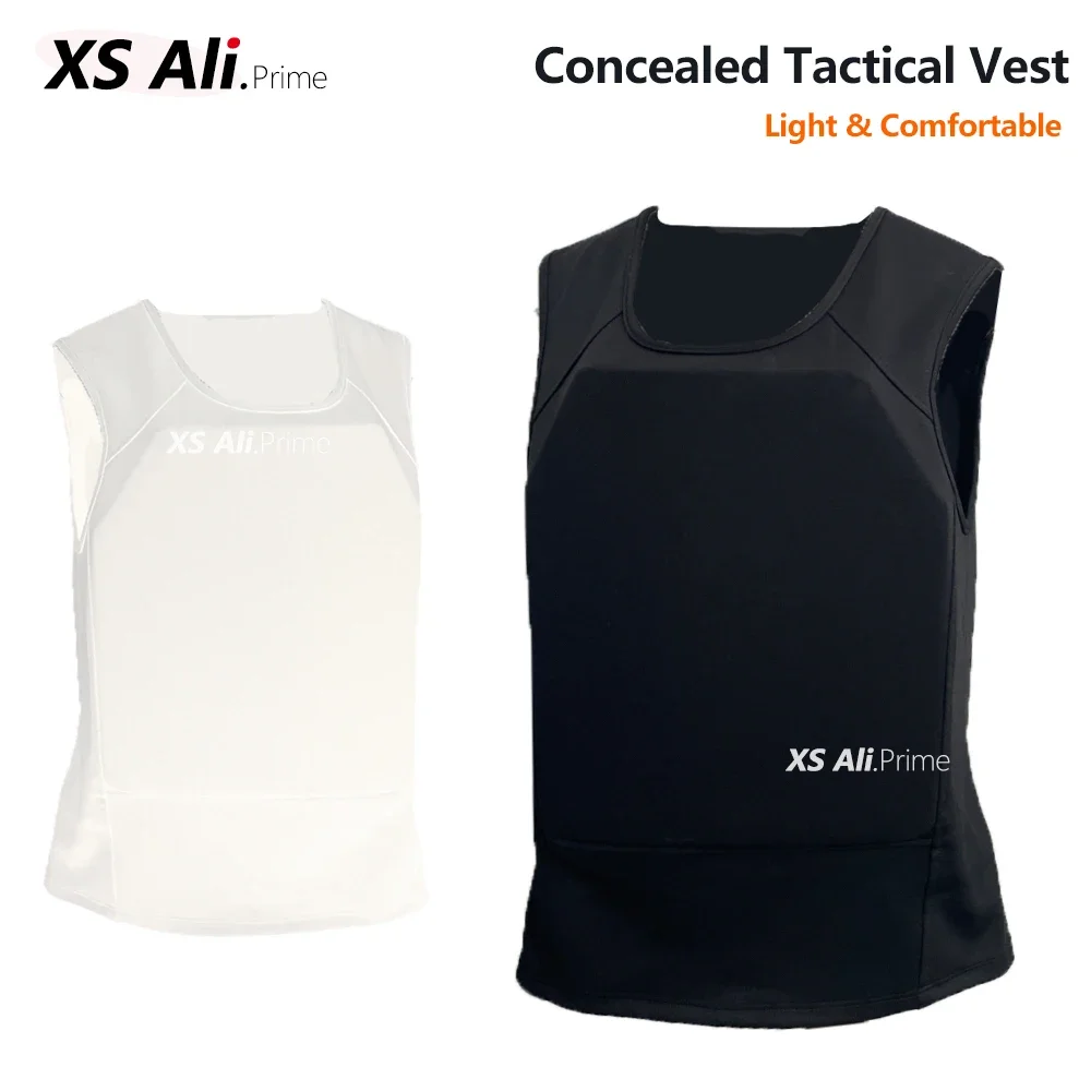 

Concealable Tactical Vest Lightweight & Low-Profile for Daily Wear - Holds Armor Plates (Plates Not Included) Fit 90-120cm Chest