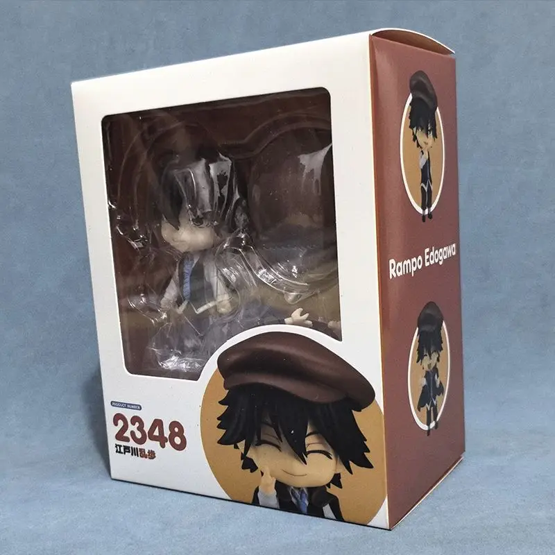 Anime Schattige Rampo Beeldje Beweegbare Bungo Zwerfhond Nendoroid Figuur Edogawa Rampo Actie Figuur Q Versie Model Pvc Verzamelaar Speelgoed