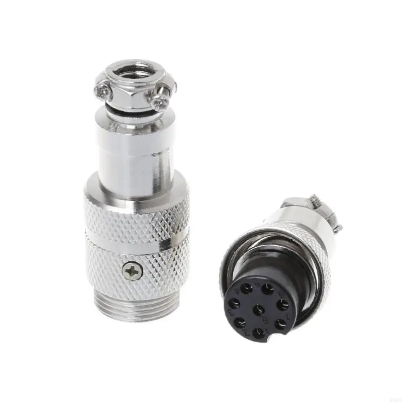 R66A GX16 BUTTING AVIATION MALE Connector Plug ผู้หญิง 2/3/4/5/6/7/8 PIN