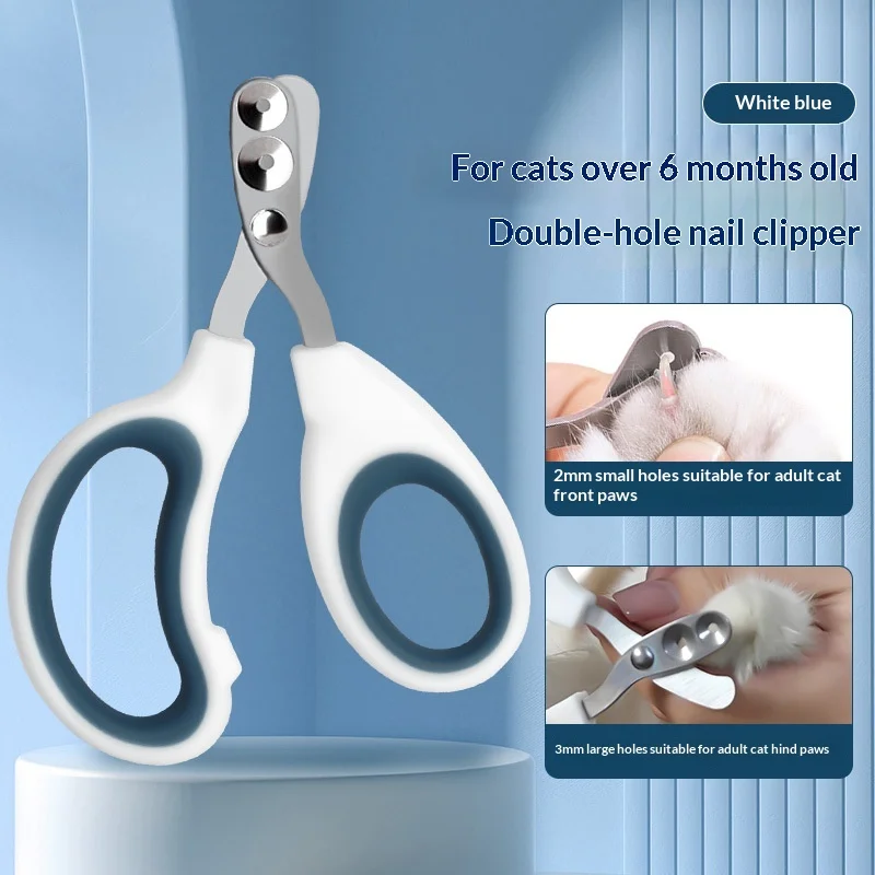 Pet Nail Clippers Stainless Steel High Hardness Sharp Cutter Precise Trimming For Puppy Kitten Grooming Household Use Accessory