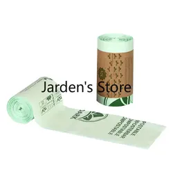 25/50 kitchen compostable bags degradable garbage bags environmental protection biodegradable garbage bags