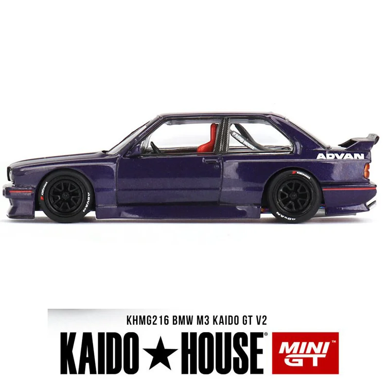 MINI GT KAIDO HOUSE 1:64 BMW M3 E30 GT V2 سبيكة يموت يلقي نموذج سيارة مجموعة هدية #2