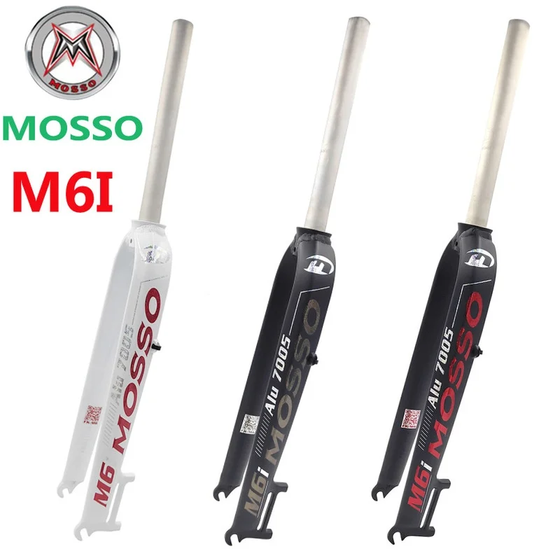 

MOSSO Mountain Bike Fork 26/27.5/29 Inch Cone Tube Tapered Hard Fork Bicycle Disc Brake Aluminum 7005 Sports Cycling Equipment