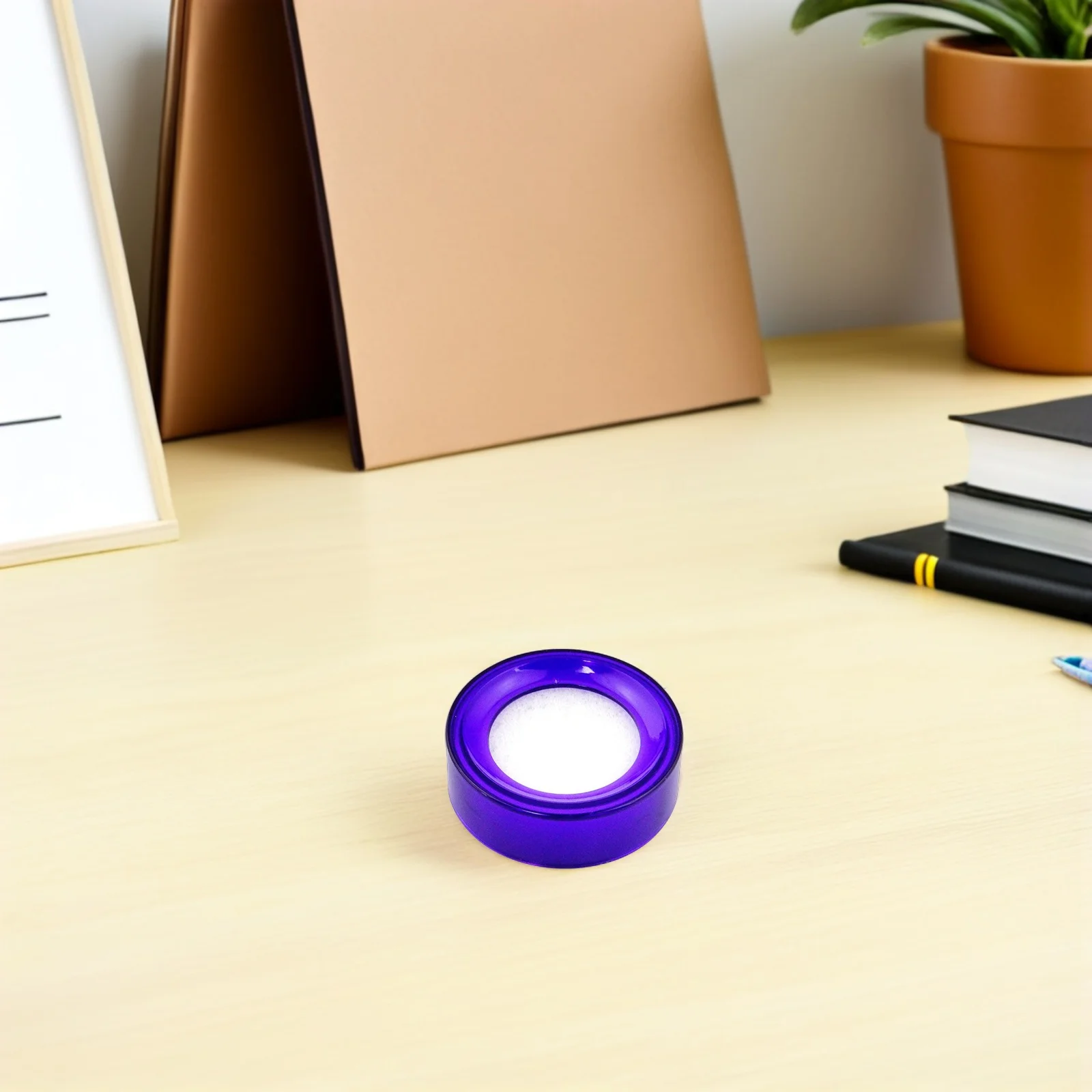 15 pçs roxo esponja copo dedo umidificador ferramenta de contagem de dinheiro documento de escritório classificação conta contador esponja para cashers