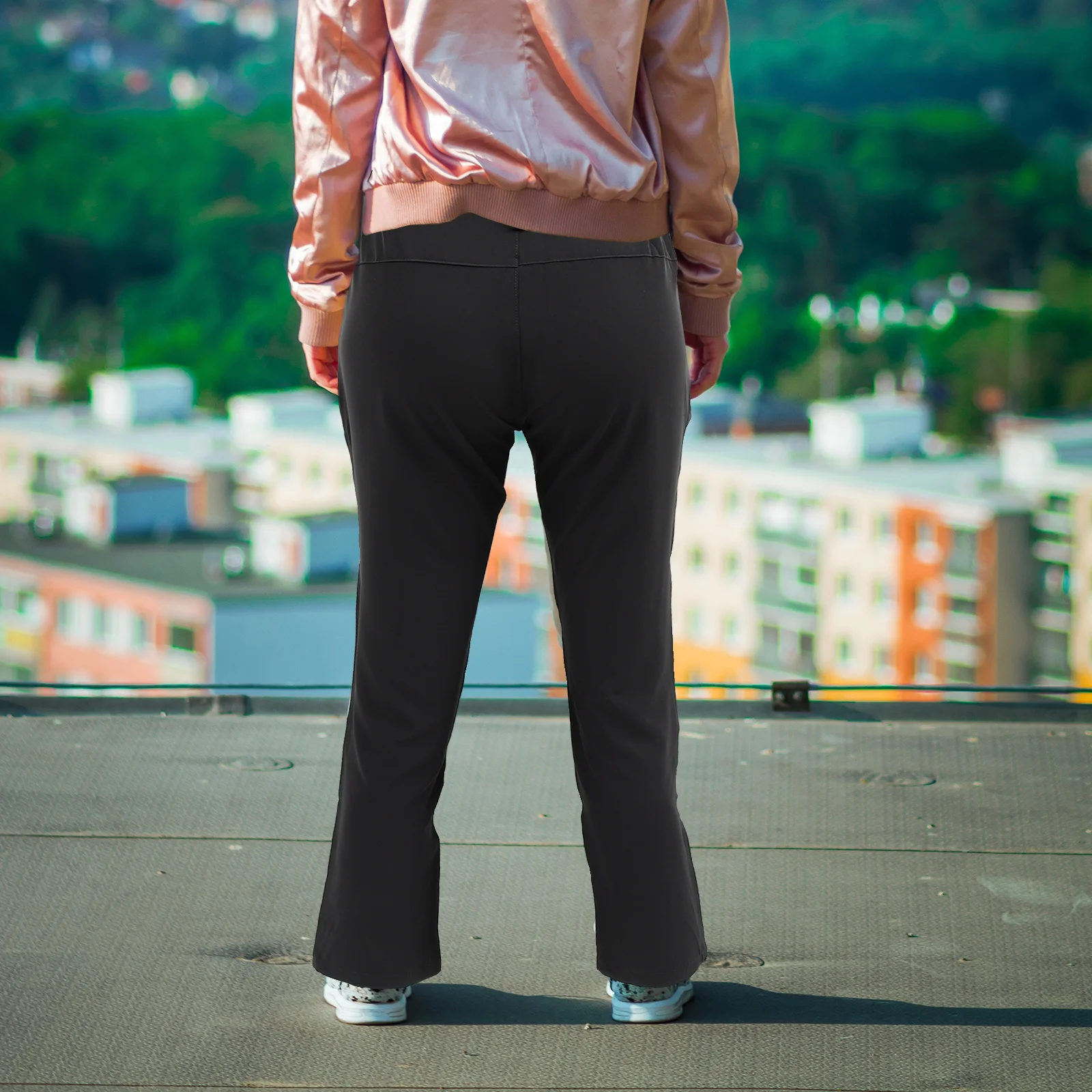 

Women Hiking Pants Trousers Jogging for Water Proof Women's Travel Miss Waisted Sweatpants