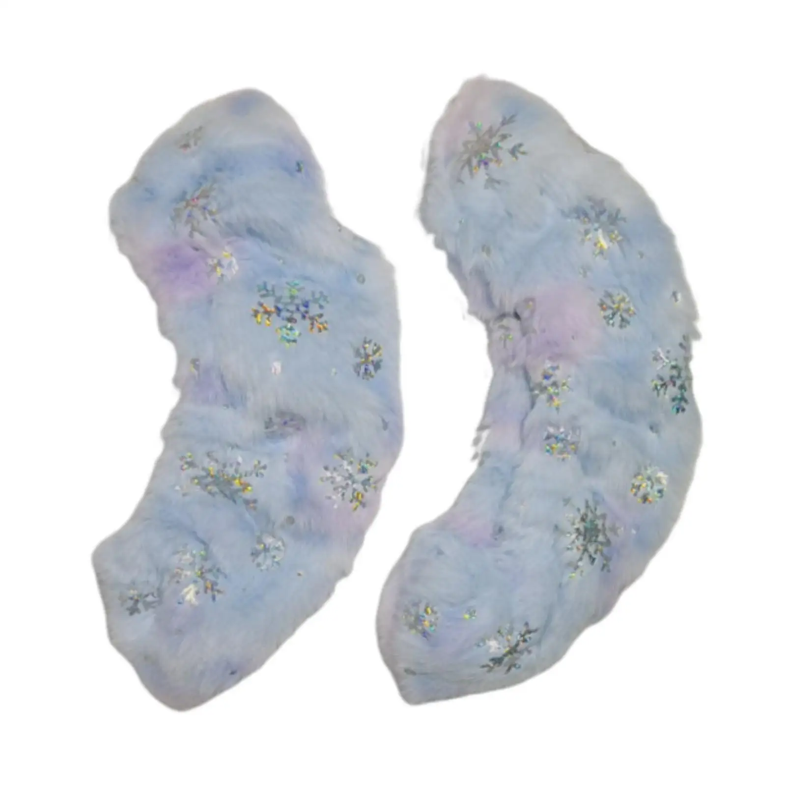 

Чехлы для коньков из фланели, мягкие плюшевые защитные накладки для фигурного катания