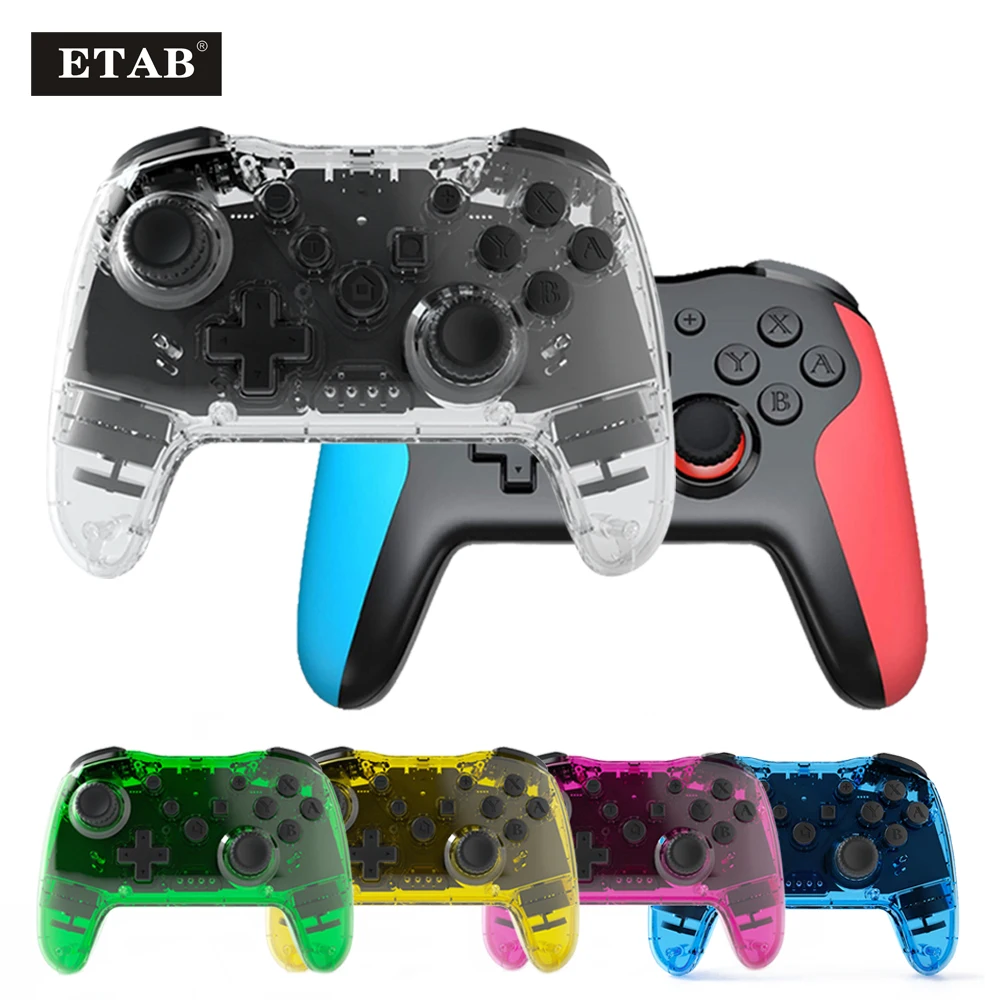 Wireless Controller BT 2.4G For Nintendo Switch Pro PC Tablet PS3 Tesla Shock Joystick Gamepad Lag-free Gaming Experienc