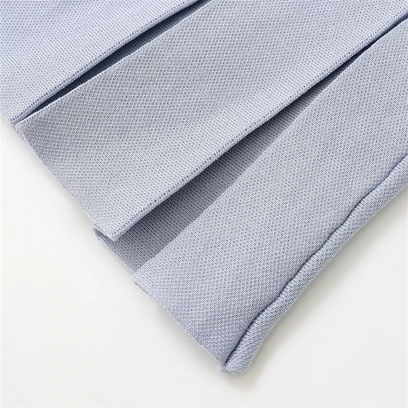 KEYANKETIAN 2025 letnia nowa damska dzianinowa plisowana spódnica w stylu Preppy elastyczna, wysoka talia wąska linia Mini spódniczka