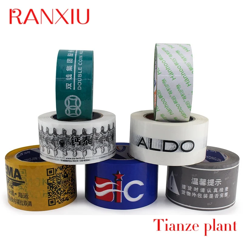 Custom 16 Years Experience Custom Printed Adhesive Tape Rolls with Company Logo