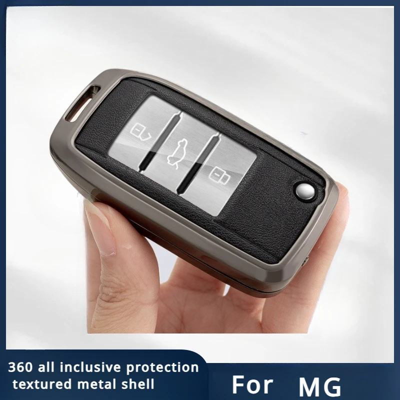 

Zinc alloy car Key Cover Case Shell Holder for Roewe RX5 MG3 MG5 MG6 MG7 MG ZS GT GS 350 360 750 W5 Accessories Car-Styling