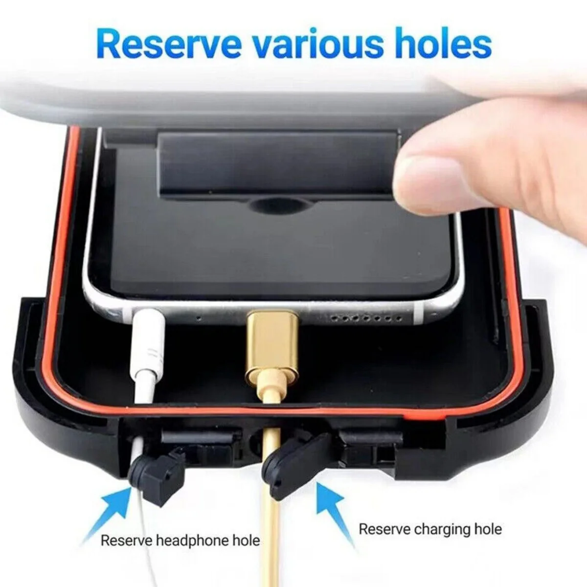 حافظة هاتف مضادة للماء للدراجة والدراجة النارية ، حامل تثبيت للهواتف المحمولة ، المملكة المتحدة ، من من من من من نوع UK ° #2