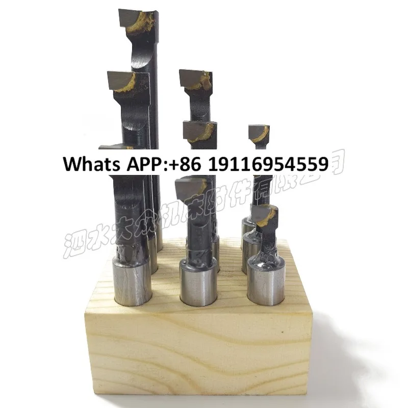 12mm-シャンク径の-f1-ボーリングロッド-9-個セット、2-インチ-50mmf1-12-ボーリングヘッドに適しています、精密-hrc-40-50