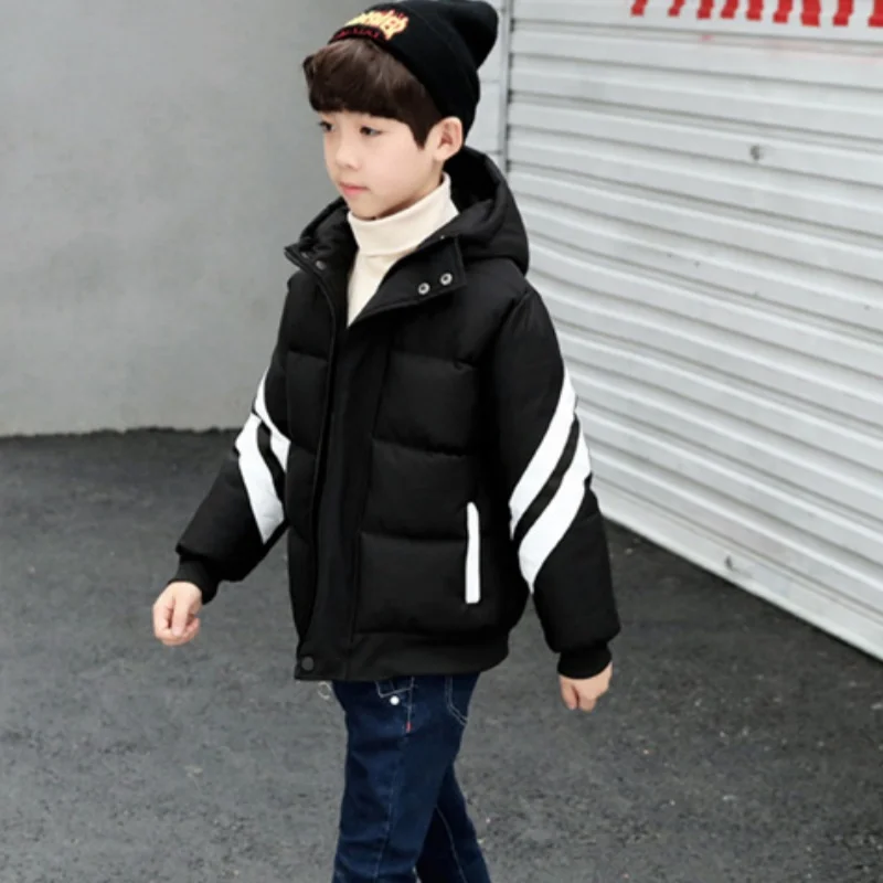 Boys Coat Cotton Jacket Windbreak Outerwear 2024 New Arrive Winter Autumn Thicken Warm Cotton Christmas Gift Children's Clothing