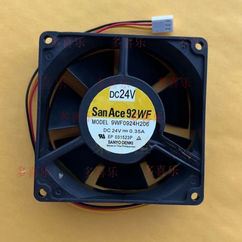 

WW for Sanyo 9WF0924H206 24V 0.35A 90*90*32MM waterproof inverter equipment fan