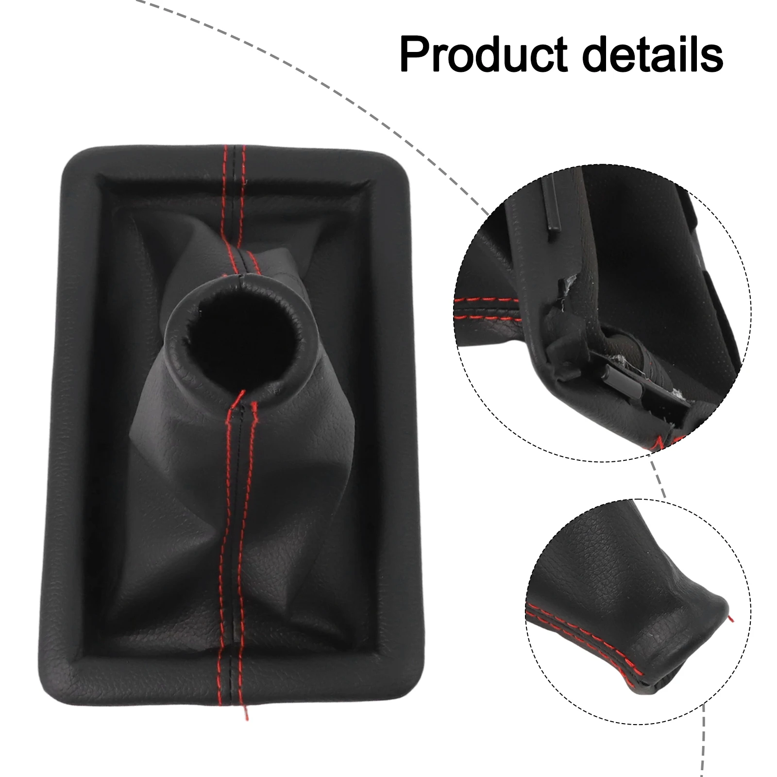 

Replacement Shift Dust Boot for Ford For Mustang 2005 2009 8R3Z7277AA Leather Gear Shift Cover Protects Gearbox Mechanism