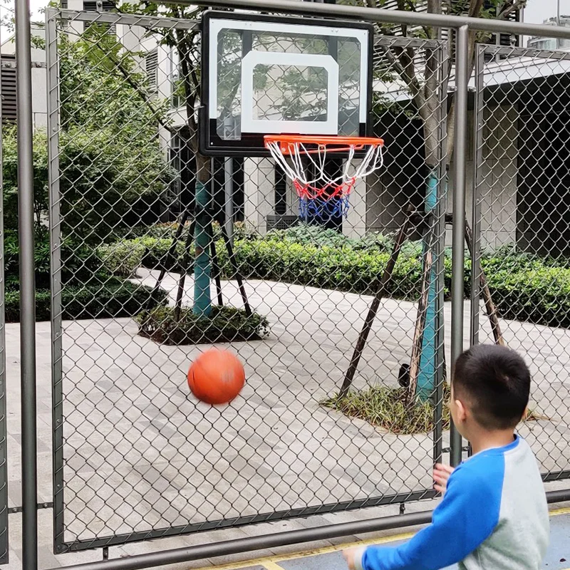 Custom Home Office Adjustable Hanging Wall Mount Portable Mini Basketball Hoop Set for Door