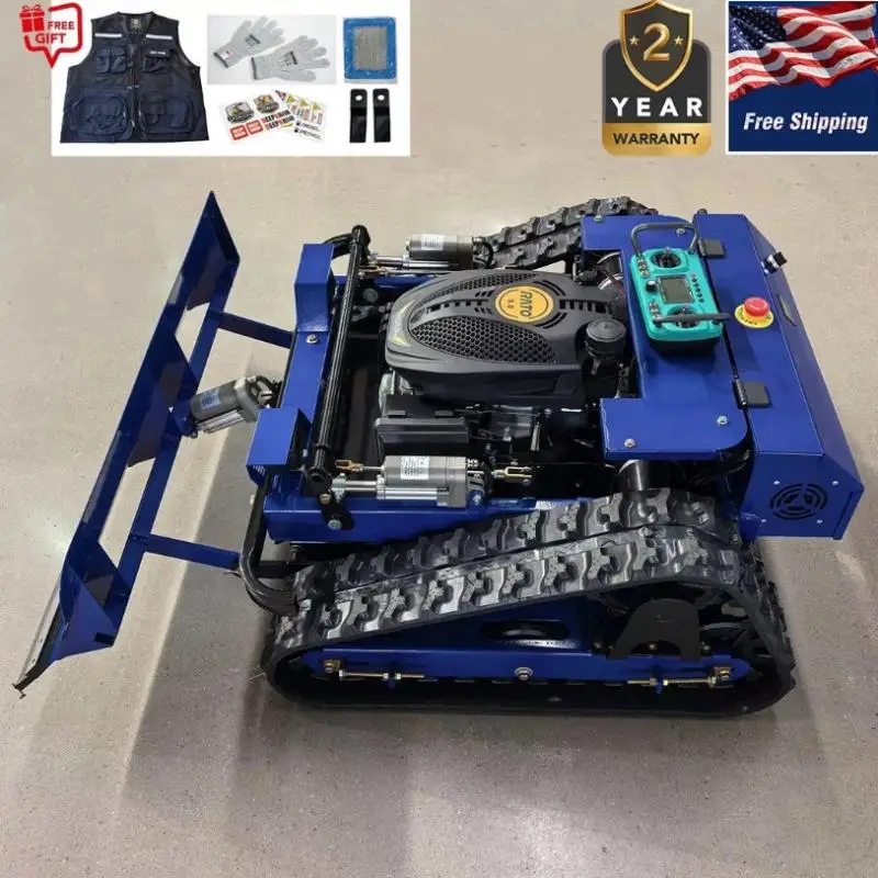 

Газонокосилка с дистанционным управлением 550 мм, 4WD, кусторез для наклонных схилов, сорняков, пастбищ, фруктового сада, травы, машина для резки