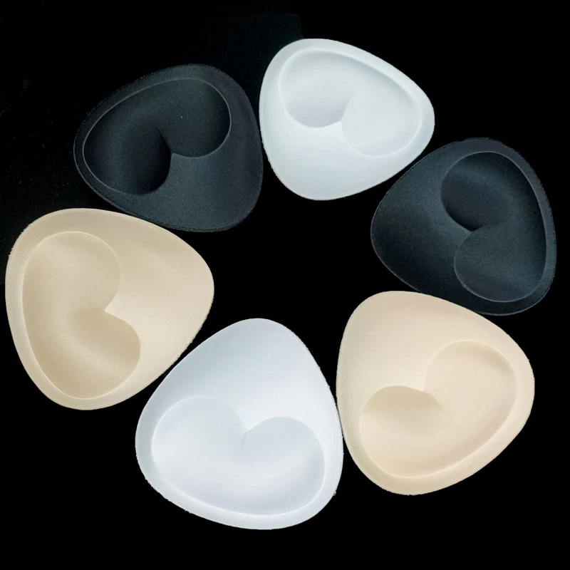 Sujetador acolchado de esponja para mujer, almohadillas de parche para relleno de pecho, Push Up, accesorios íntimos, 1 par, 2 pares, 3 pares