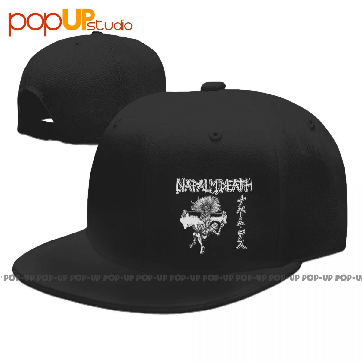 Napalm Death Split Punk Crust Grindcore Thrash Metal Bands Snapback Cap Baseball Caps